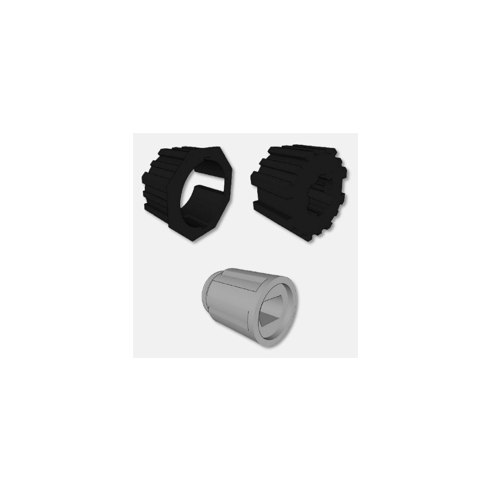 BC56006AO: Bague + couronne pour volets roulants Ø60mm - Telco - Spécialiste de l'Automatisation d'extérieur