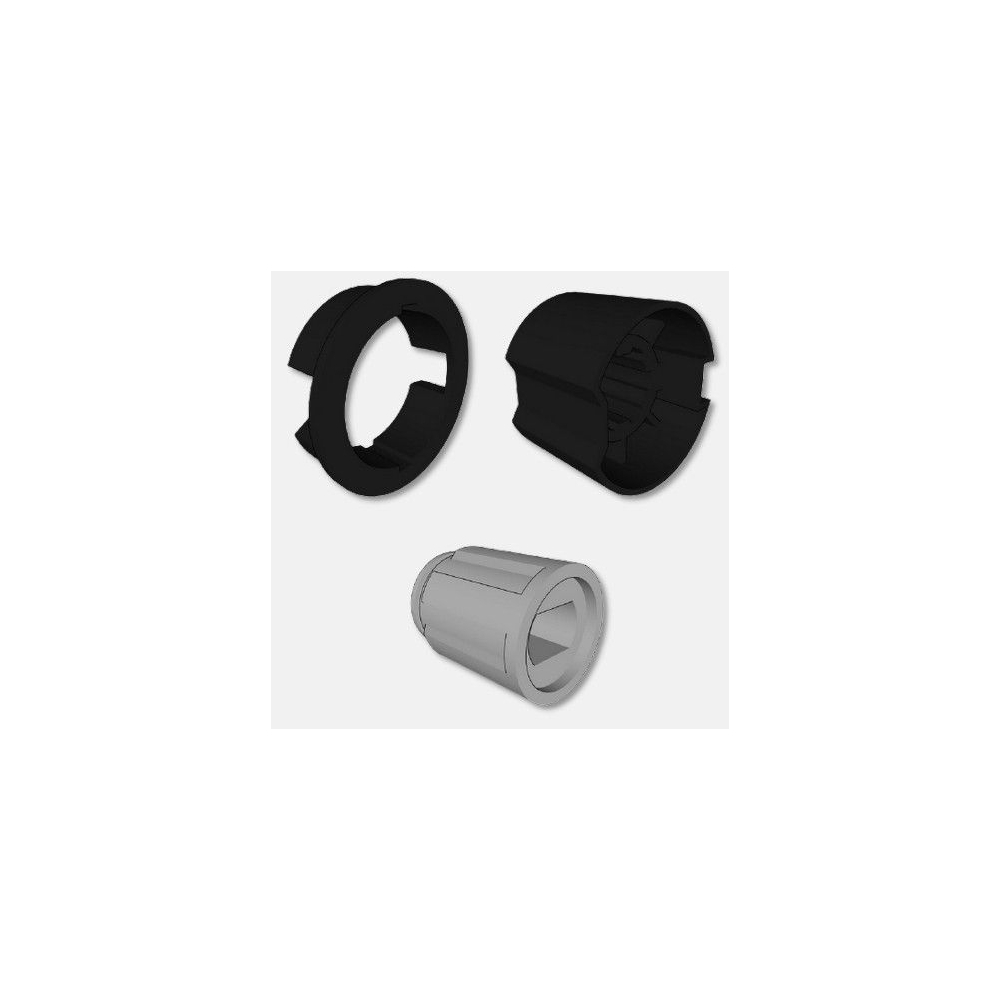 BC56308W: Bague + couronne pour stores Ø63mm - Telco - Spécialiste de l'Automatisation d'extérieur