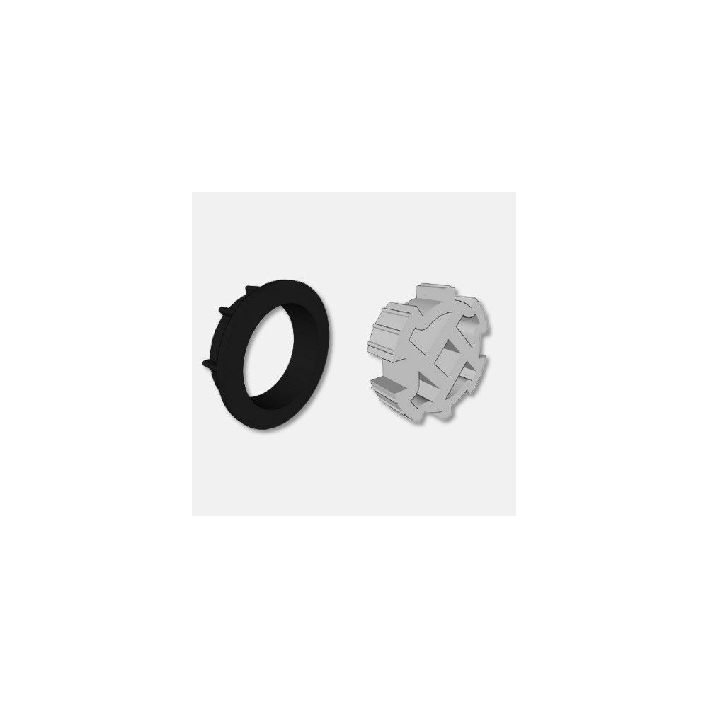 BC67902: Bague + couronne pour stores Ø79mm - Telco - Spécialiste de l'Automatisation d'extérieur