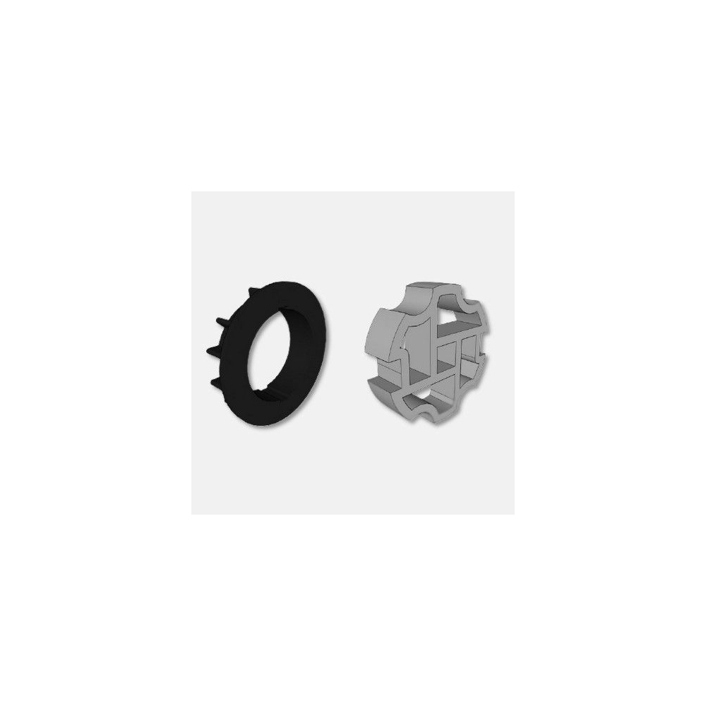 BC68502: Bague + couronne pour stores Ø85mm - Telco - Spécialiste de l'Automatisation d'extérieur
