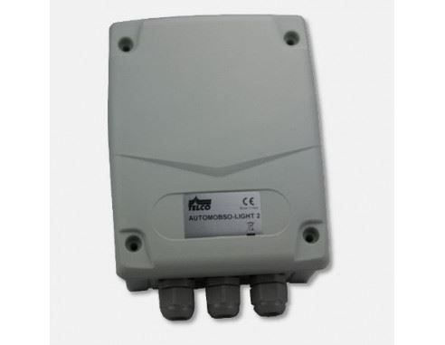 AUTOMOBSOLIGHT2: Boîtier électronique IP55 compatible avec éclairage LED - Telco - Spécialiste de l'Automatisation d'extérieur