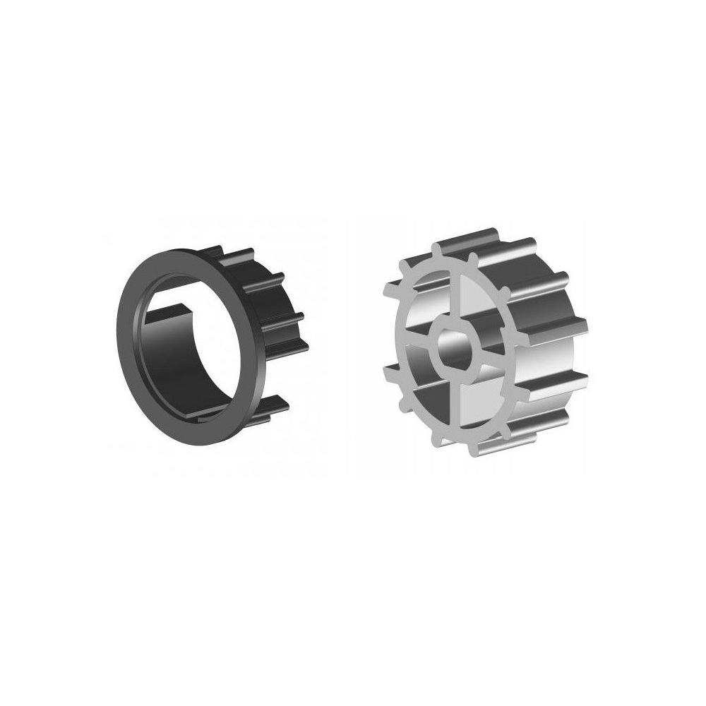 BC44804 Bague et couronne Ø48mm pour volets roulants  - 1