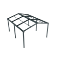 Armature Pergola solaire photovoltaïque autoportée 2 pentes TELCO - VANAVANA  - 1
