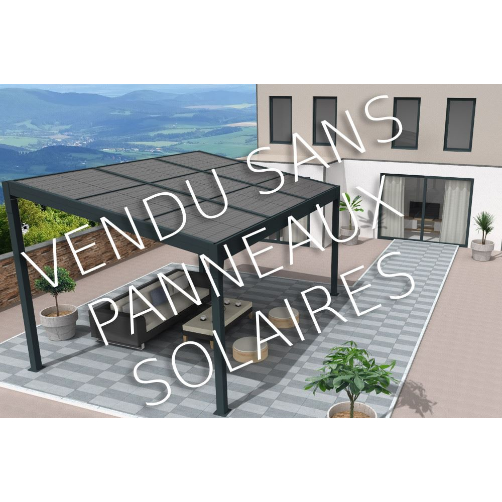 Armature Pergola solaire photovoltaïque autoportée TELCO - HIVA OA  - 2