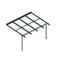 Armature Pergola solaire photovoltaïque TELCO - HIKUERU  - 1