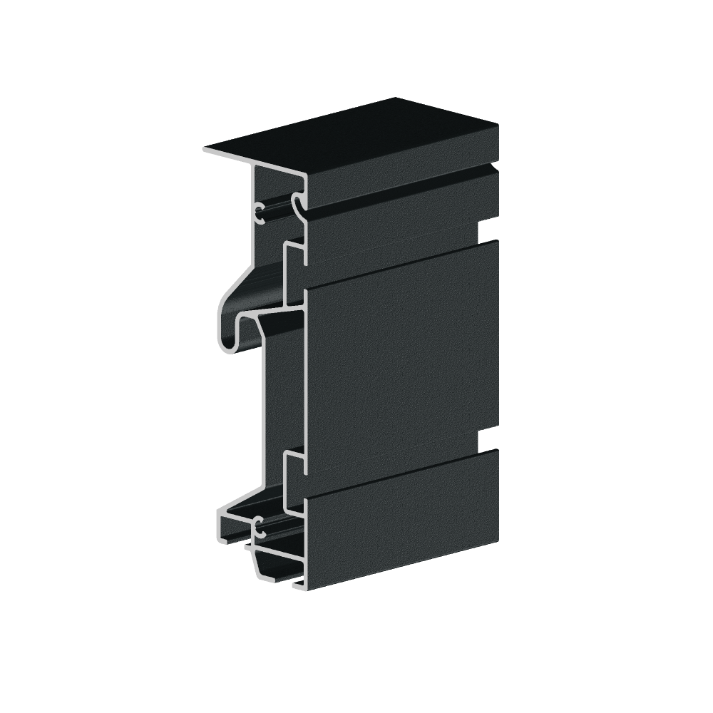 Profil Mural Pergola MANIHI Gris anthracite L7000 mm  - 1
