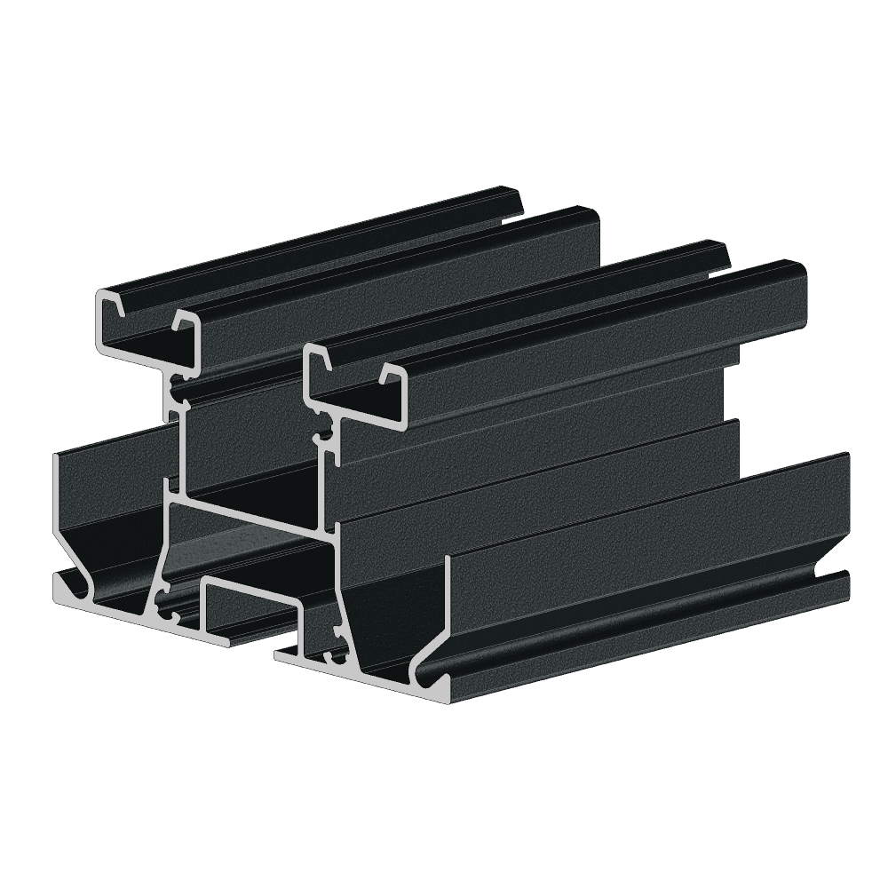 Chevron Latéral Gris anthracite L7000mm  - 1