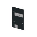 Bouchon poutre Gauche - Gris anthracite  - 1