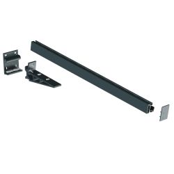 Kit Auvent 01 MAHINA 1120mm Gauche Gris anthracite chevron 60mm  - 1