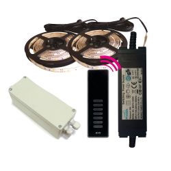 Kit complet éclairage LED 2 côtés pour pergola (KITLEDFIX2C)  - 1