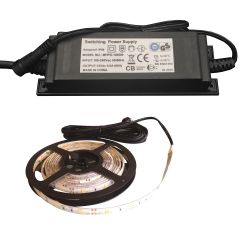 Kit éclairage LED 5m 1 sortie (KITLED5M1S)  - 1