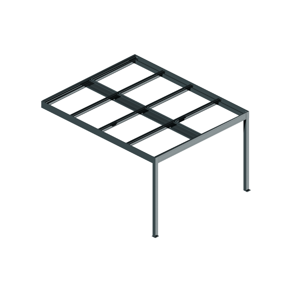 Armature Carport solaire photovoltaïque TELCO - MANIHI