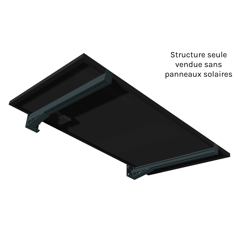 Armature Auvent solaire photovoltaïque TELCO - MAHINA Indép  - 1