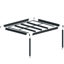Armature Pergola solaire photovoltaïque - HITIA  - 1