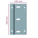 Platine pour équerre EQPV08 + EQPV09