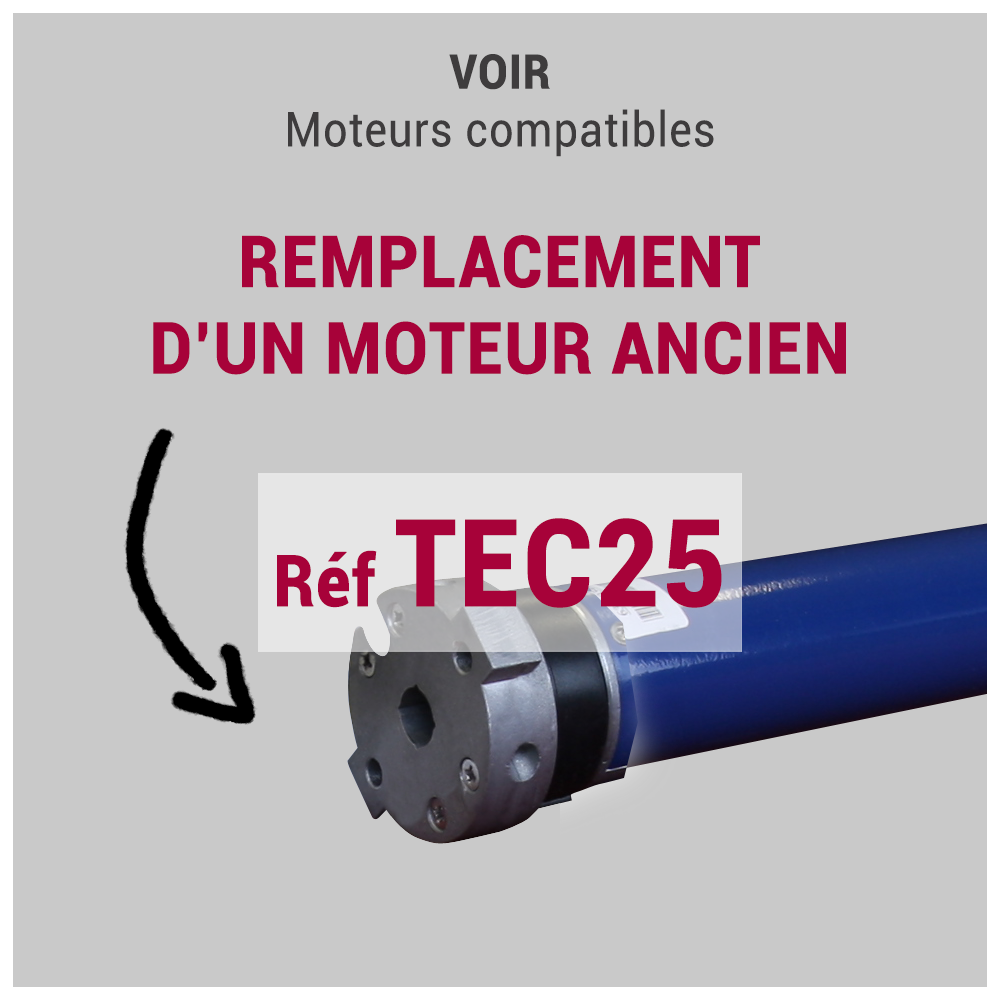 Remplacement d'un moteur ancien TEC25
