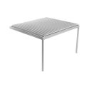 Pergola bioclimatique perpendiculaire - DUNIA - vérin à télécommande TELCO - 4