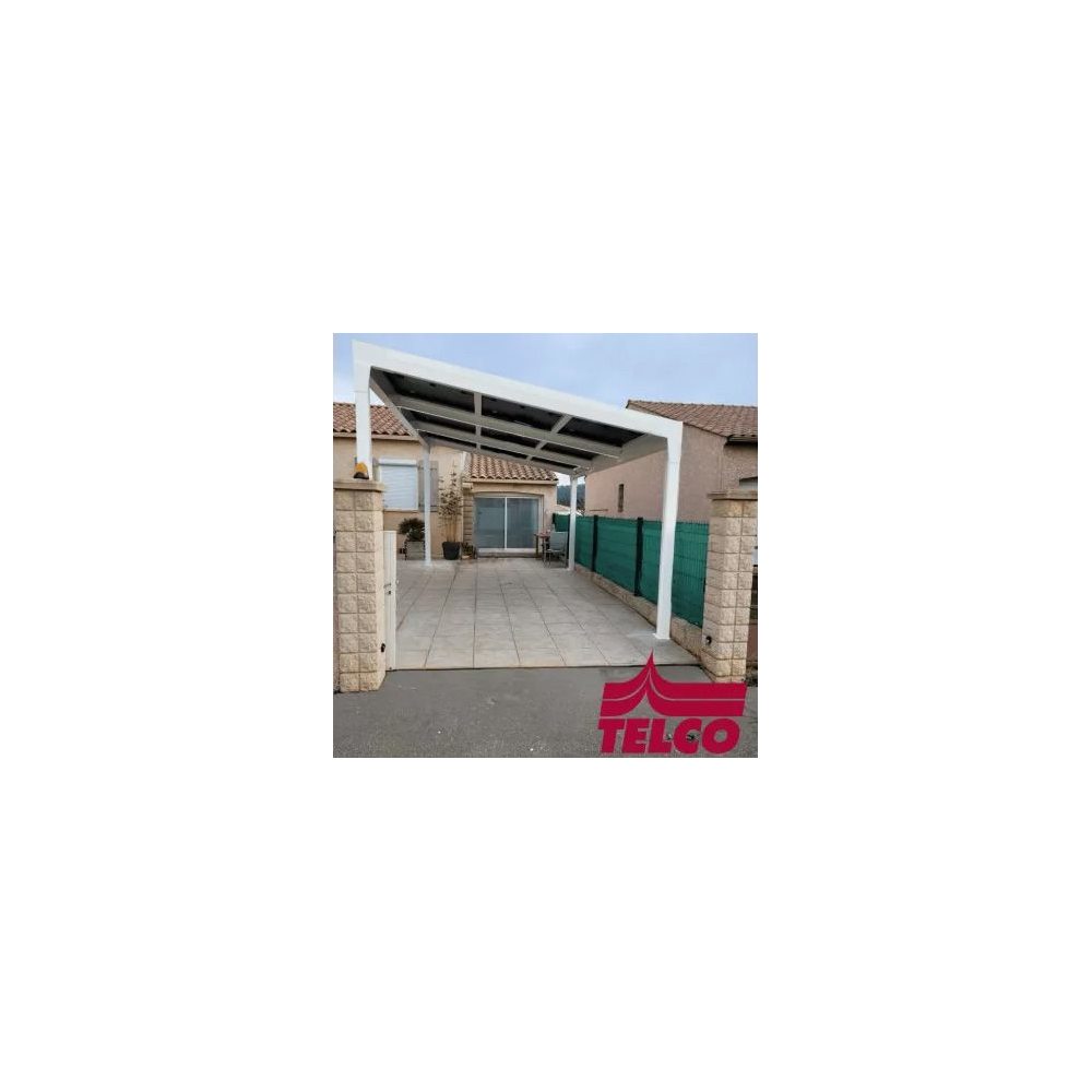 Carport solaire autoporté - HIVA OA - 3400W à 6375W TELCO - 2