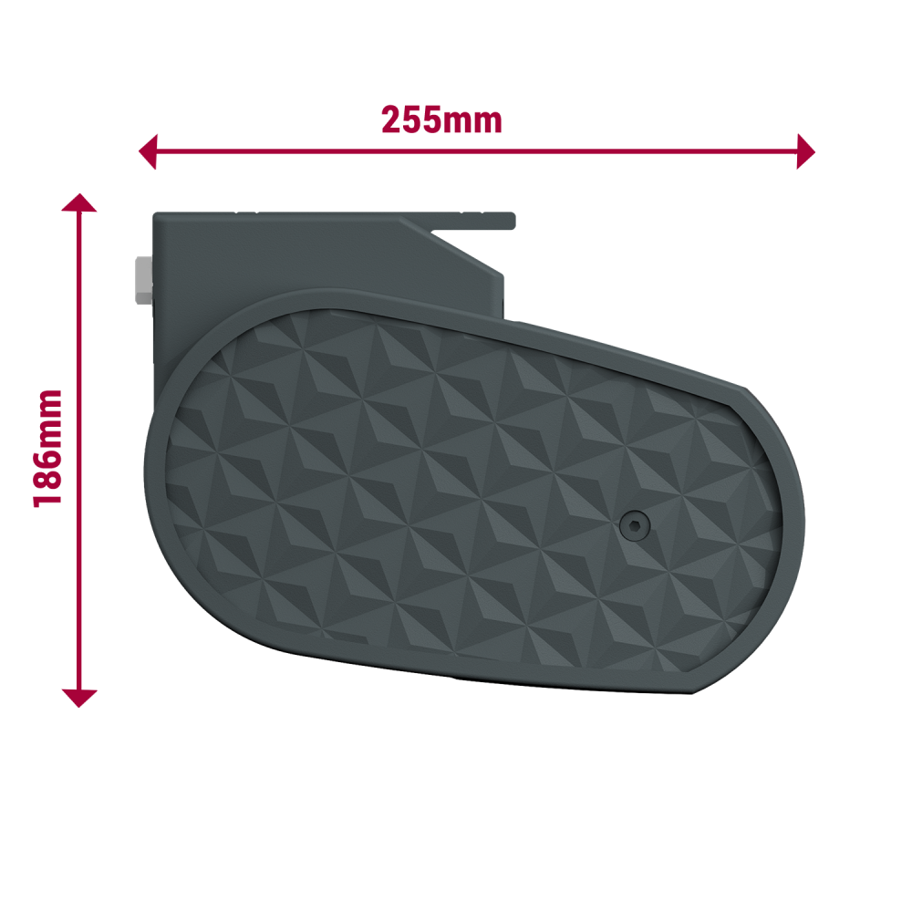 Encombre plafond RAL7016