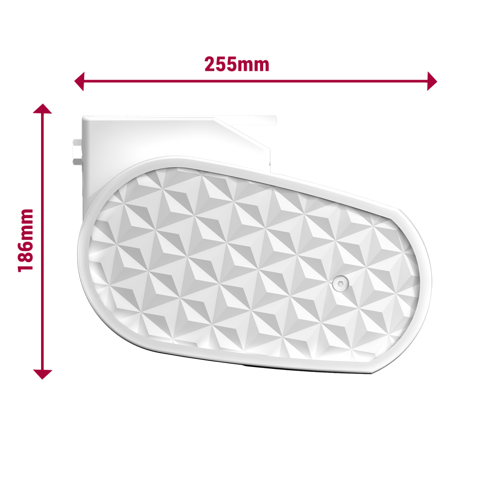 Encombre plafond RAL9010ST