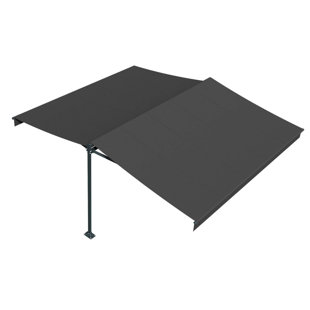 Store double pentes - RANJI - Lambrequin inclus TELCO - 12
