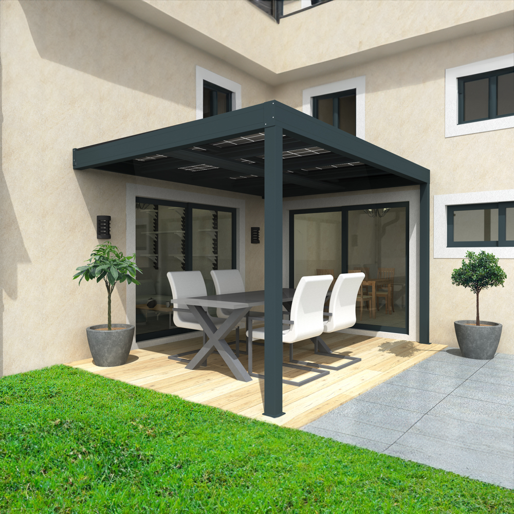 Pergola solaire - MANIHI - 2550W à 3400W TELCO - 2