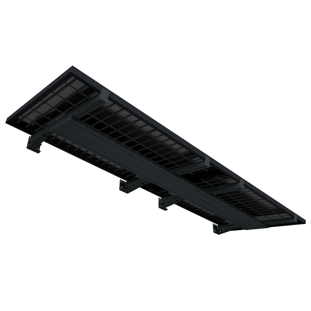 Auvent solaire - MAHINA pose indépendante - 425W à 1700W TELCO - 7