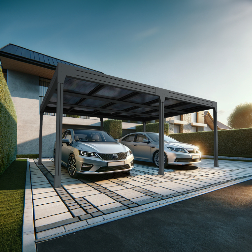 Carport solaire îlot - HITIA - 2