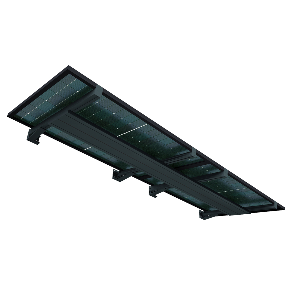 Auvent solaire - MAHINA pose indépendante - 400W à 1600W TELCO - 5