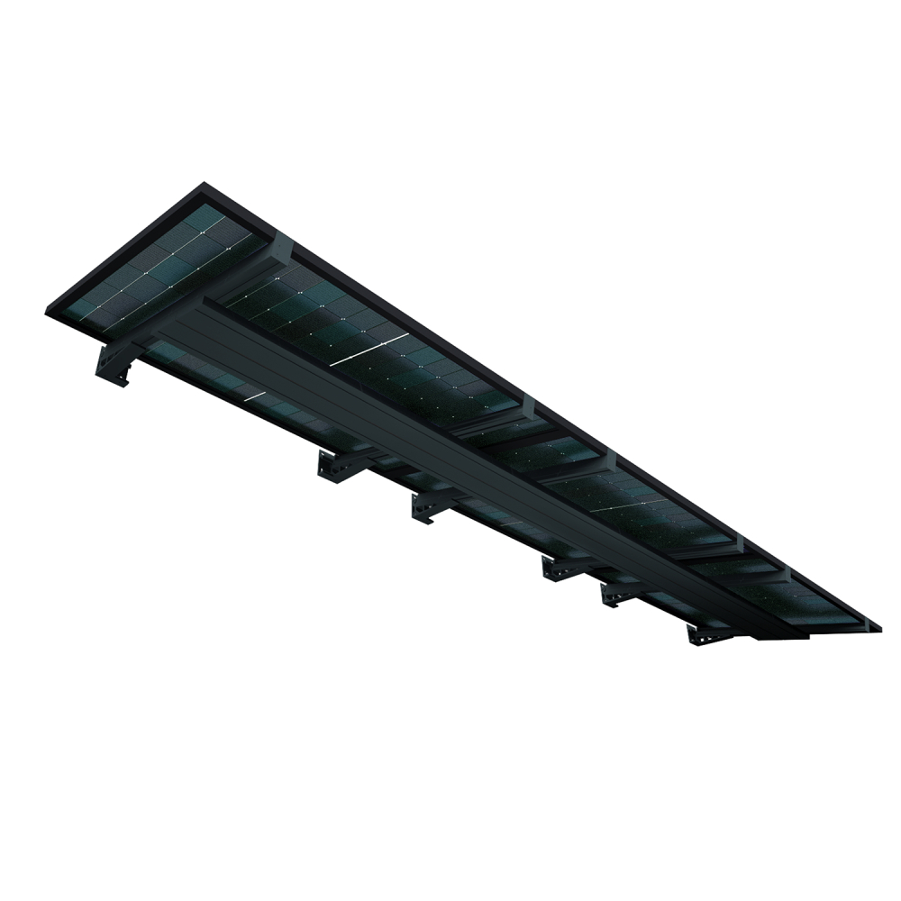 Auvent solaire - MAHINA pose indépendante - 400W à 1600W TELCO - 7
