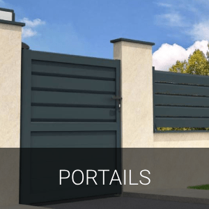 portail portillon et cloture aluminium telco