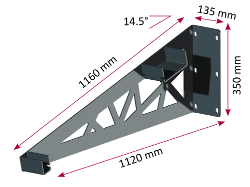 équerre armature auvent solaire maupiti